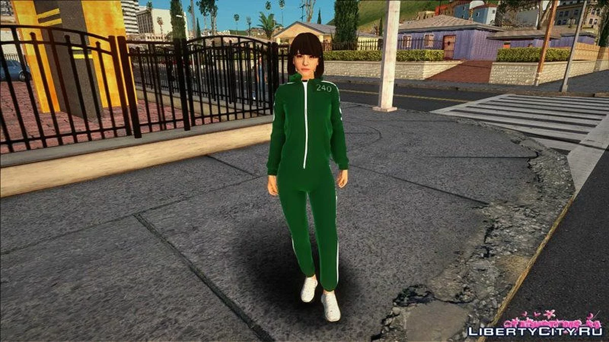 Девушка из Squid Game / GTA San Andreas