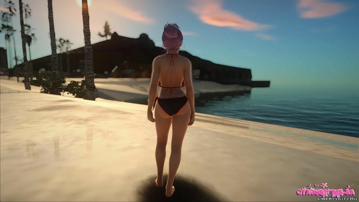 Элиза в бикини / GTA San Andreas
