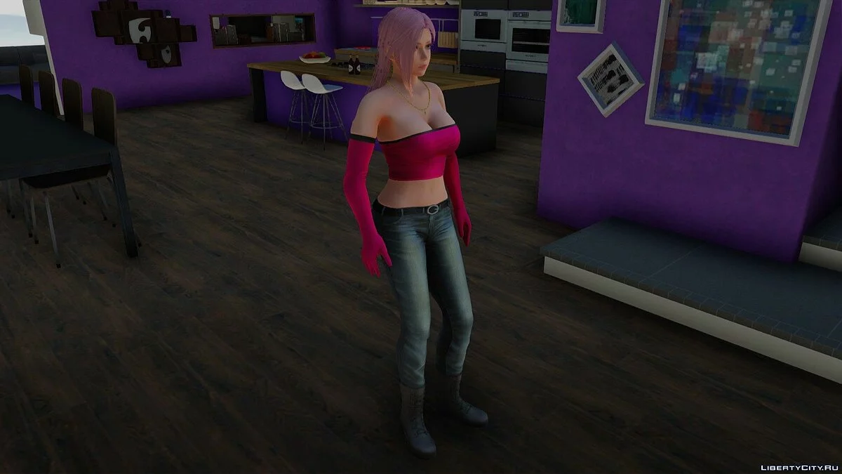 Элиза в повседневной одежде / GTA San Andreas