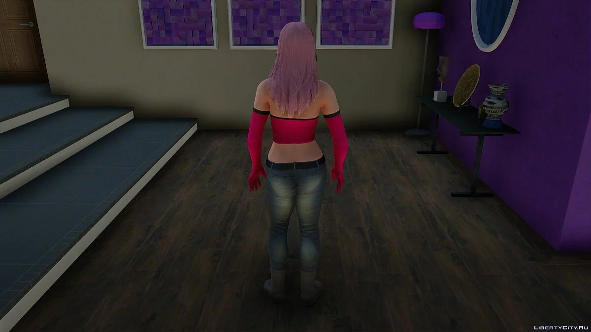 Элиза в повседневной одежде / GTA San Andreas