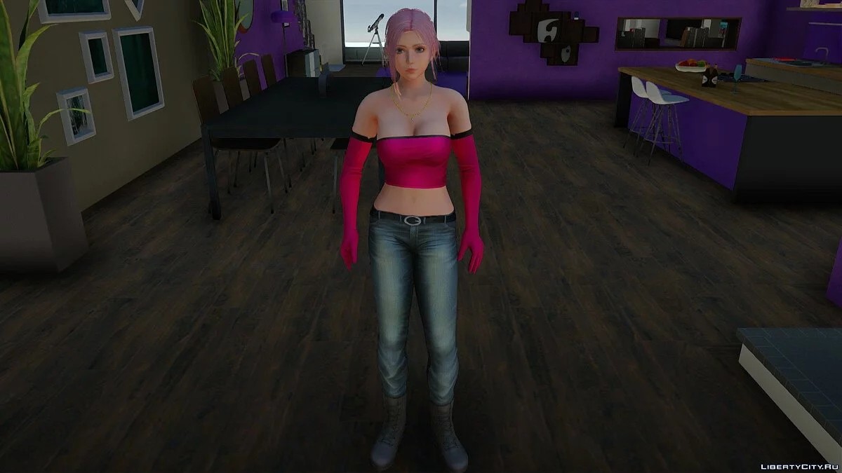 Элиза в повседневной одежде / GTA San Andreas