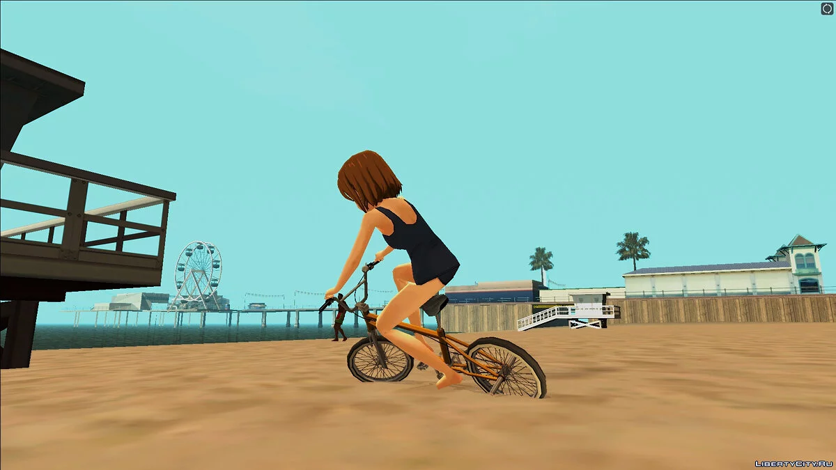 Юи Хирасава в купальнике / GTA San Andreas