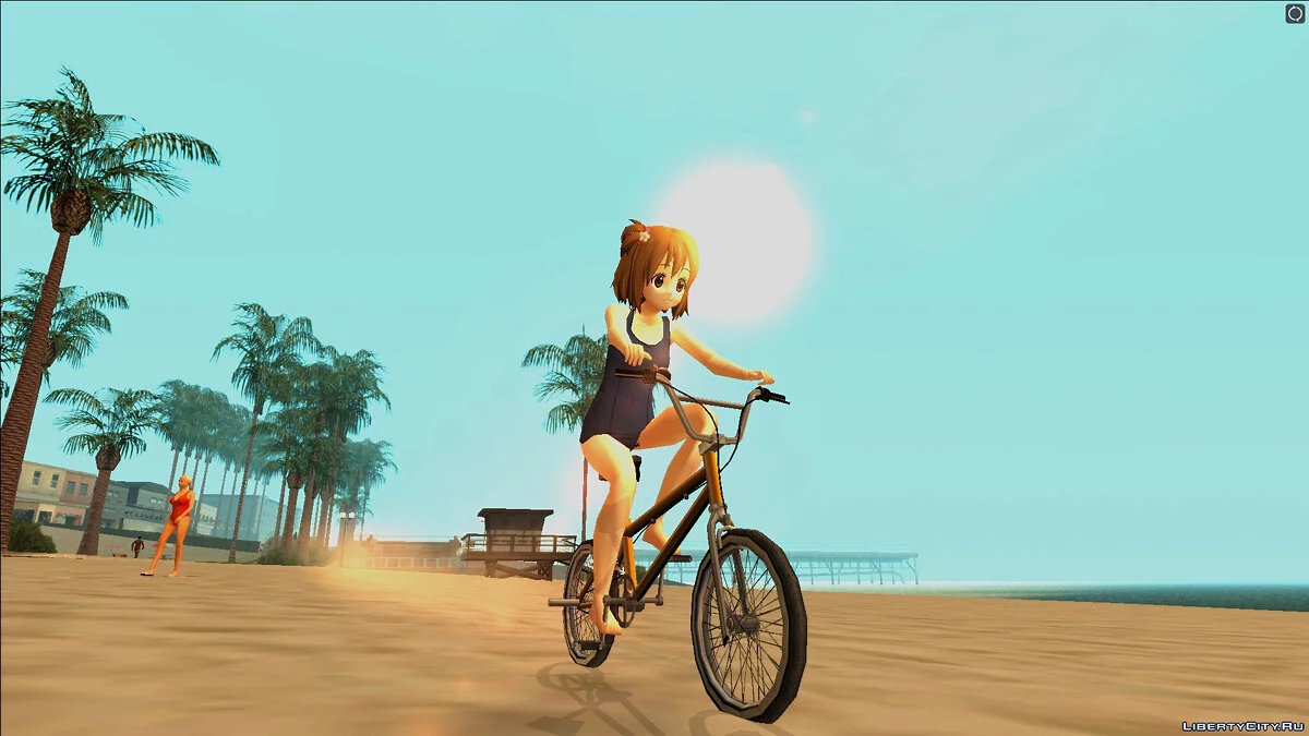 Юи Хирасава в купальнике / GTA San Andreas