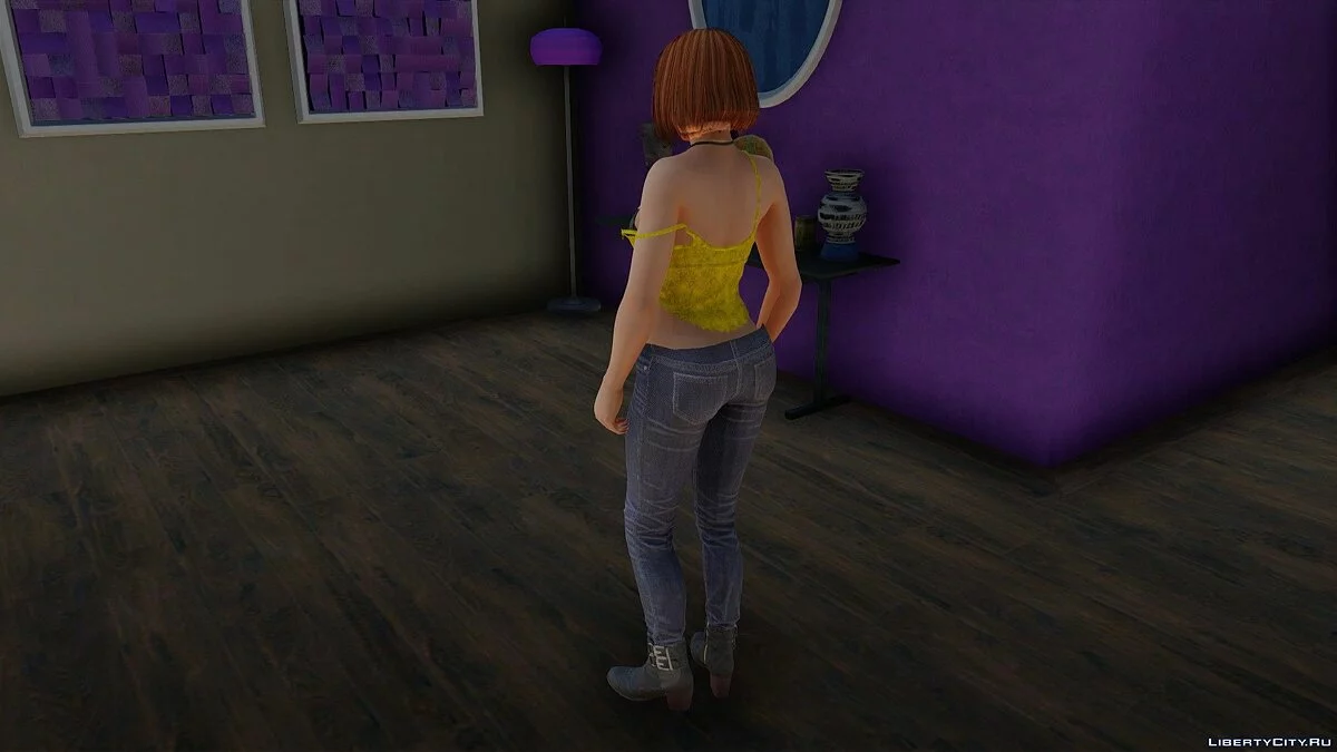 Касуми в повседневной одежде v8 / GTA San Andreas