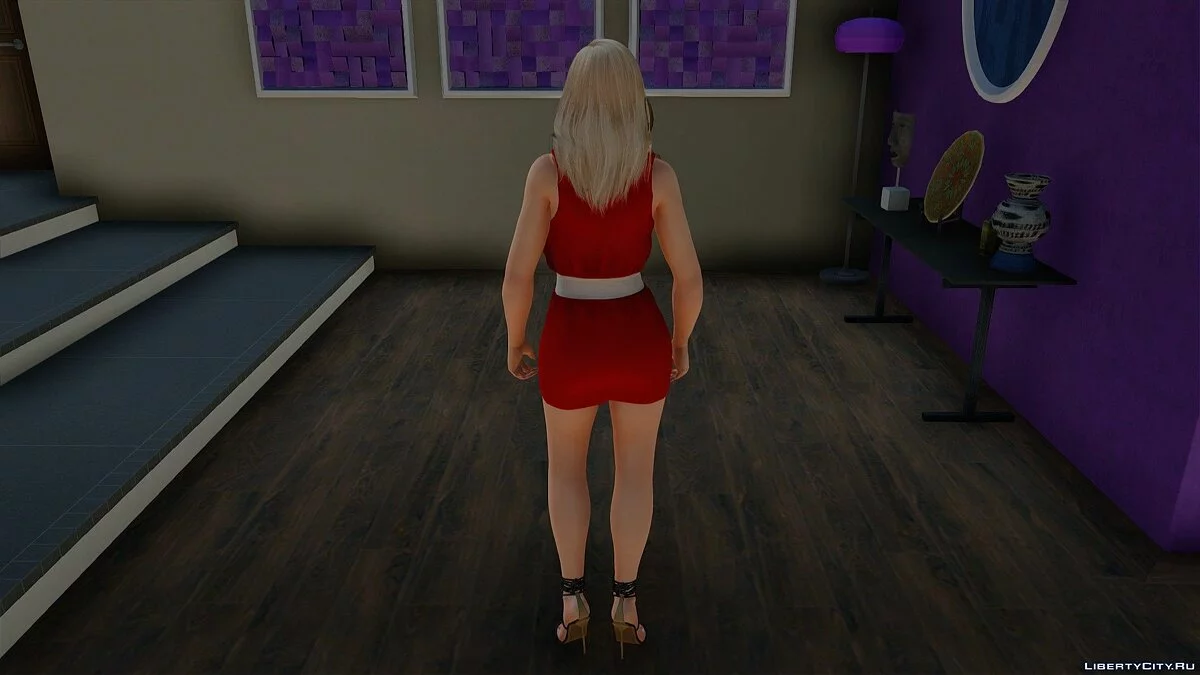 Хелена Дуглас в платье / GTA San Andreas