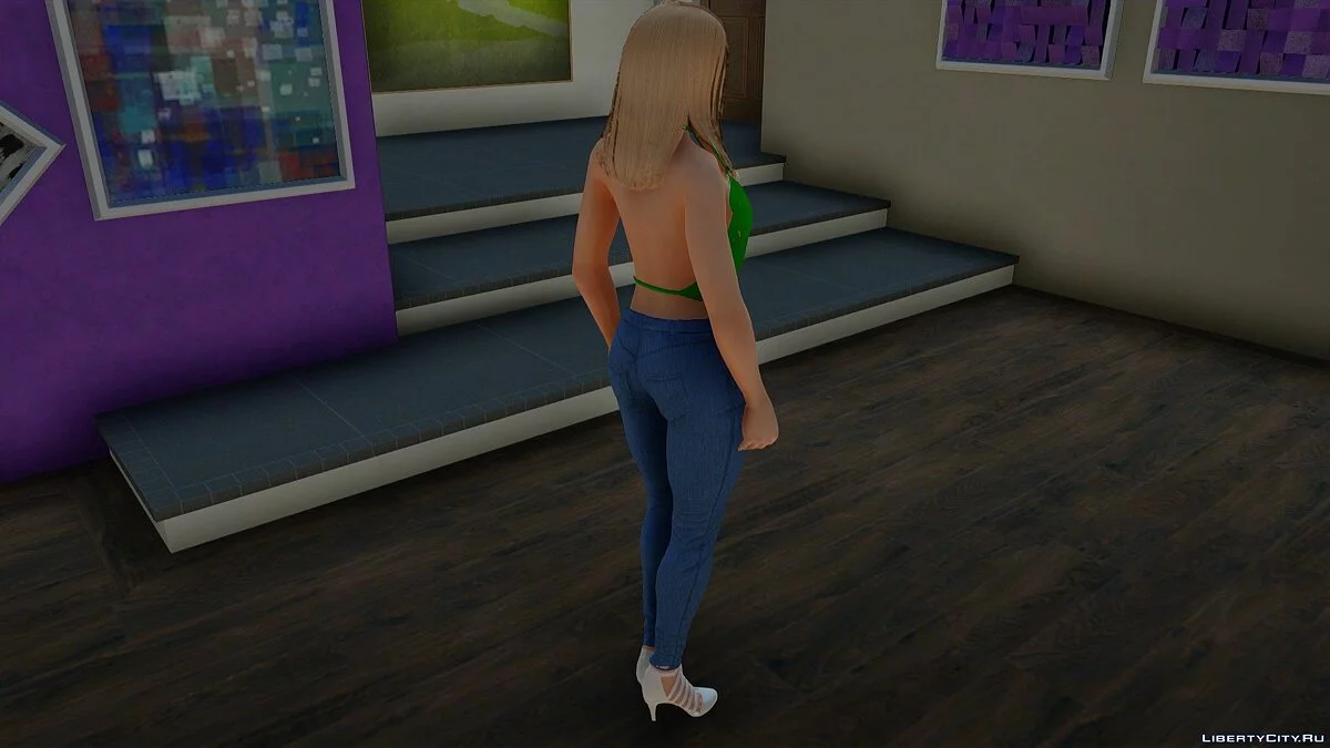 Хелена Дуглас в повседневной одежде v18 / GTA San Andreas