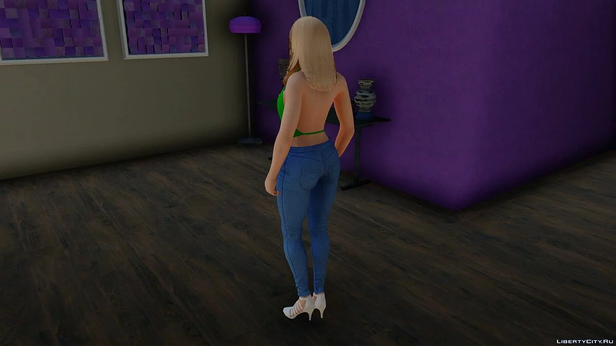 Хелена Дуглас в повседневной одежде v18 / GTA San Andreas