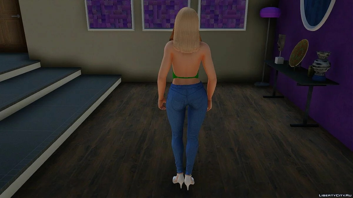 Хелена Дуглас в повседневной одежде v18 / GTA San Andreas