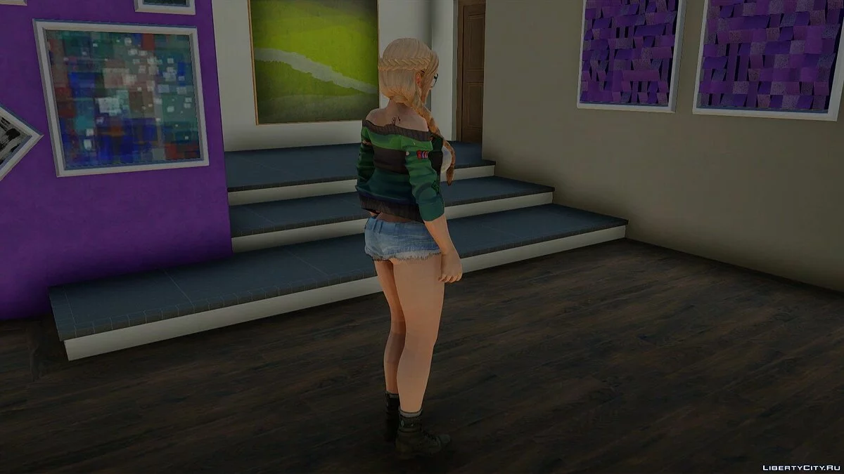 Хелена Дуглас в повседневной одежде v5 / GTA San Andreas