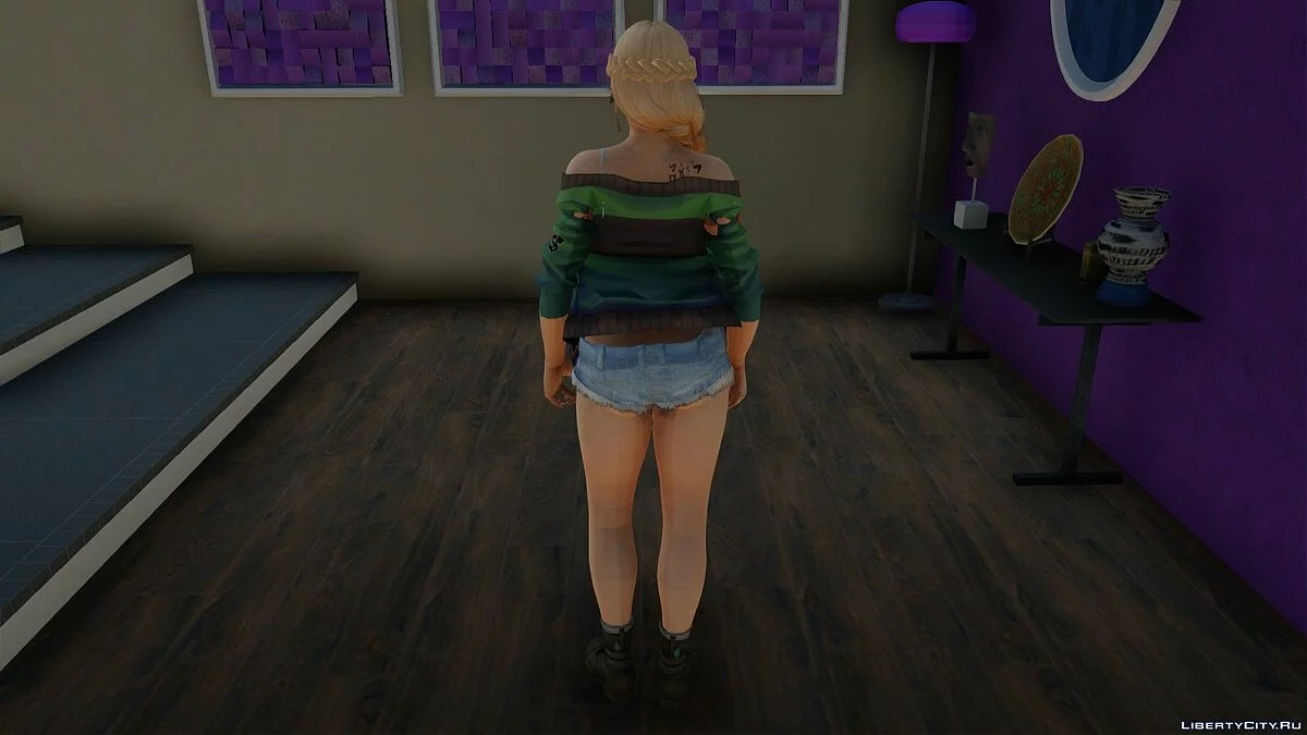 Хелена Дуглас в повседневной одежде v5 / GTA San Andreas