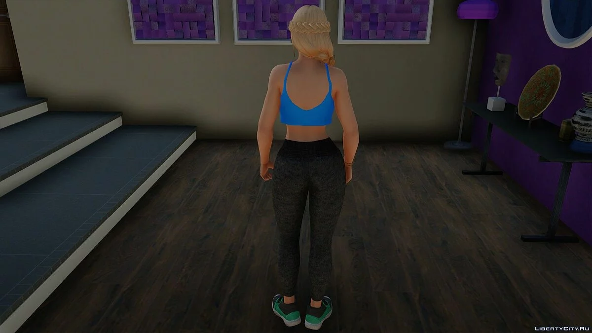 Хелена Дуглас в повседневной одежде v10 / GTA San Andreas