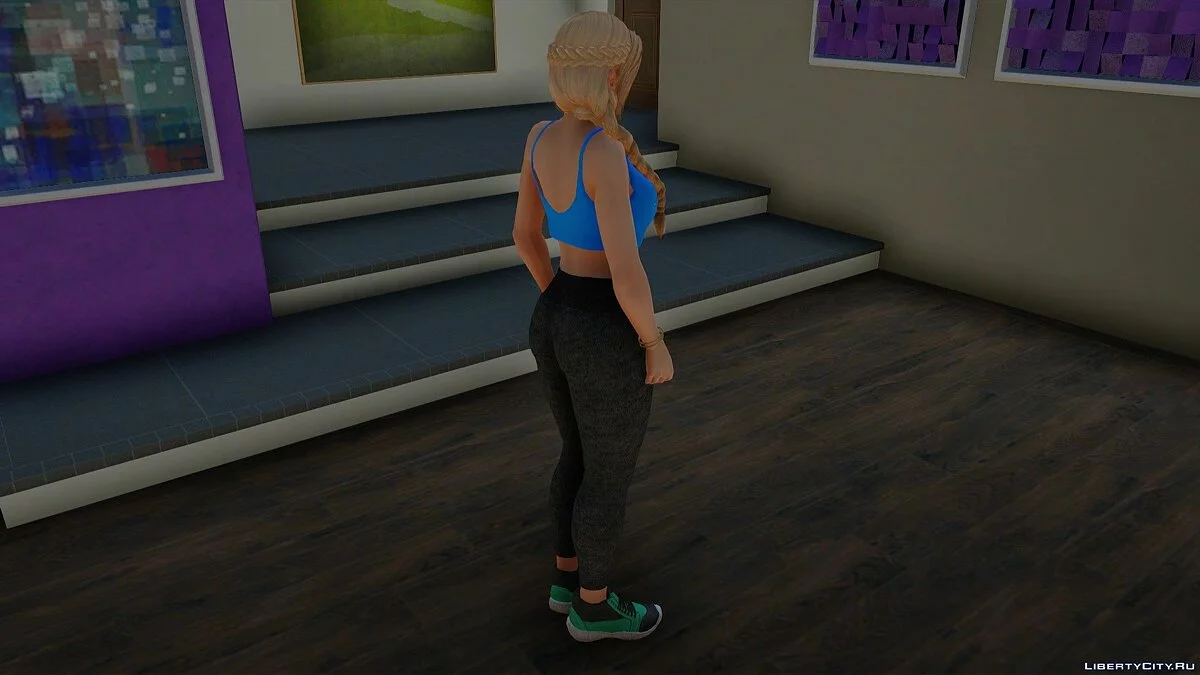 Хелена Дуглас в повседневной одежде v10 / GTA San Andreas