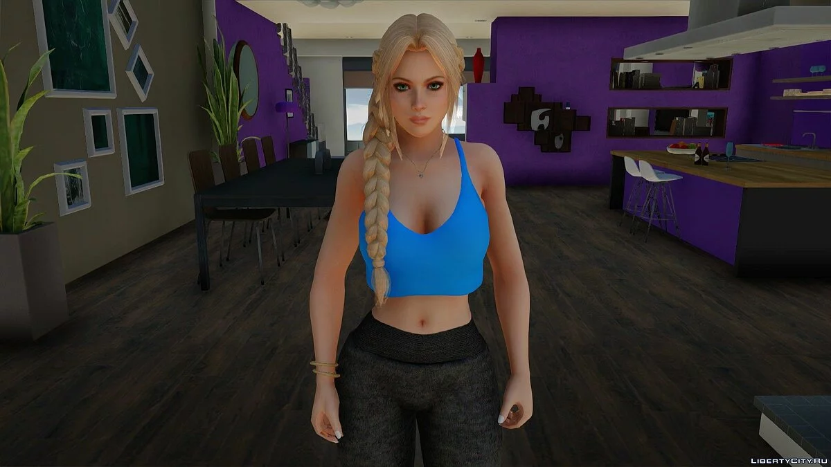 Хелена Дуглас в повседневной одежде v10 / GTA San Andreas