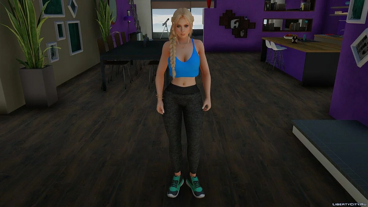 Хелена Дуглас в повседневной одежде v10 / GTA San Andreas
