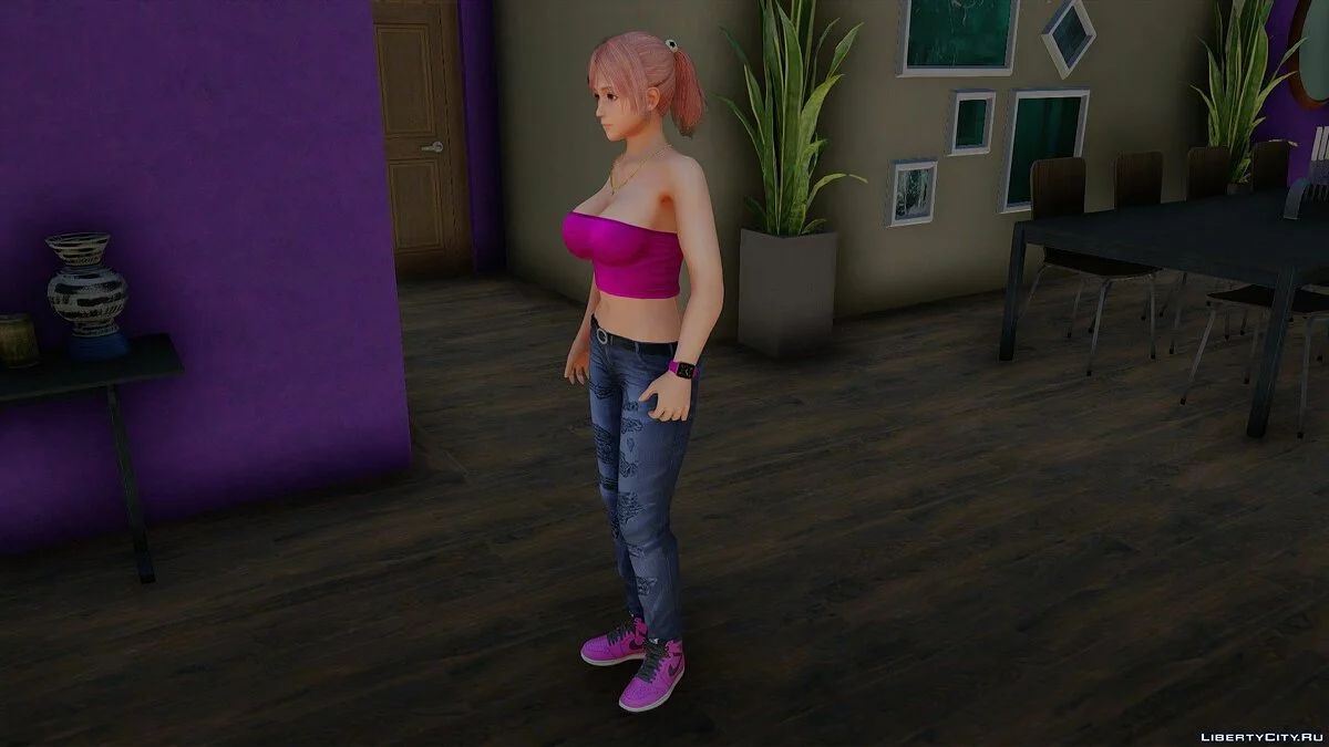 Хонока в повседневной одежде / GTA San Andreas