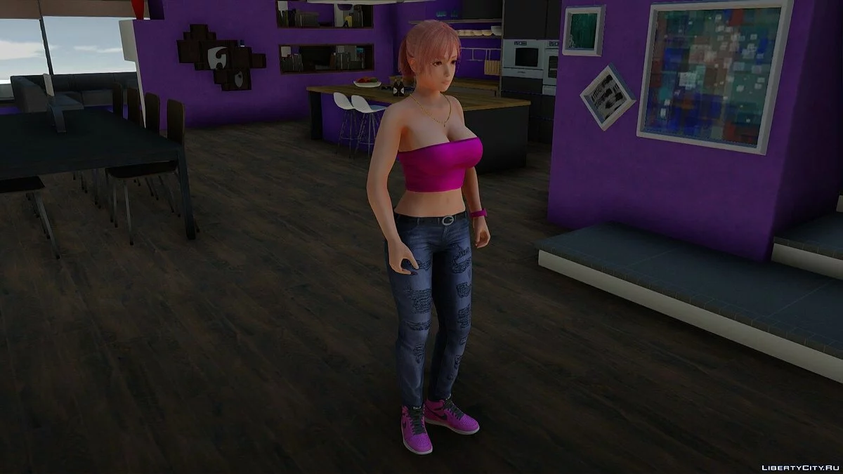 Хонока в повседневной одежде / GTA San Andreas