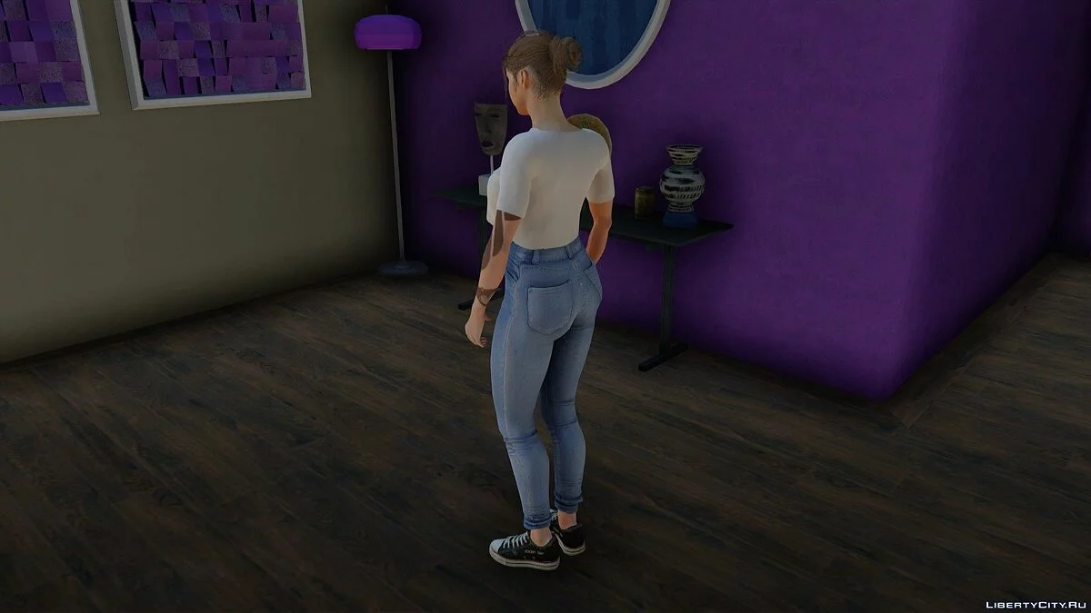 Клэр Редфилд в повседневной одежде / GTA San Andreas