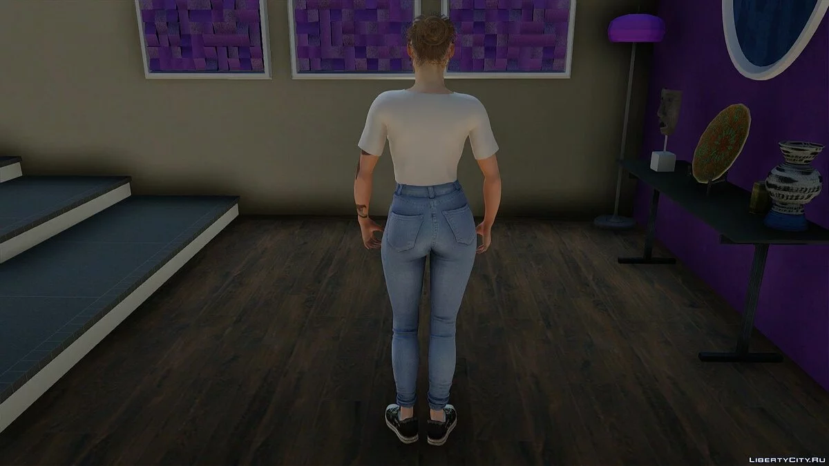 Клэр Редфилд в повседневной одежде / GTA San Andreas