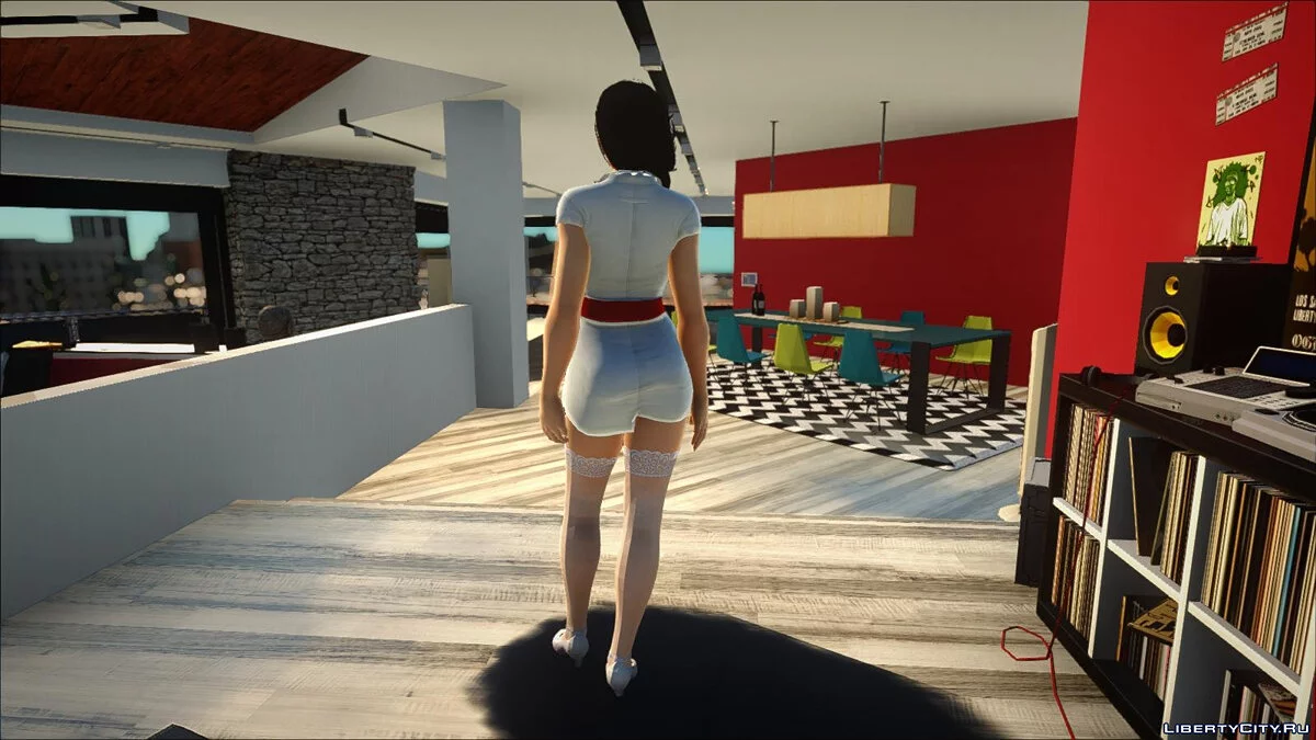 Кокоро в медицинской одежде / GTA San Andreas