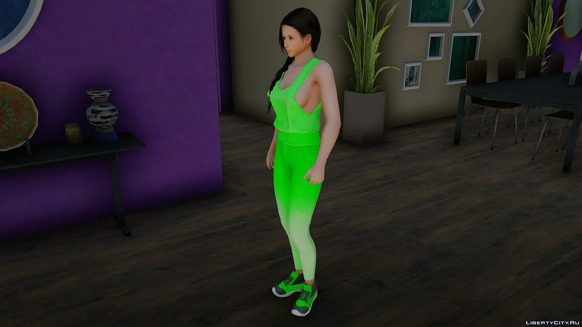 Кокоро в повседневной одежде v9 / GTA San Andreas