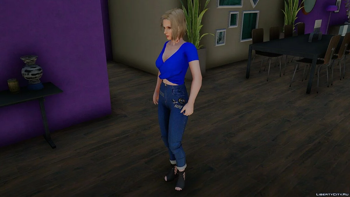 Кристи в повседневной одежде v6 / GTA San Andreas