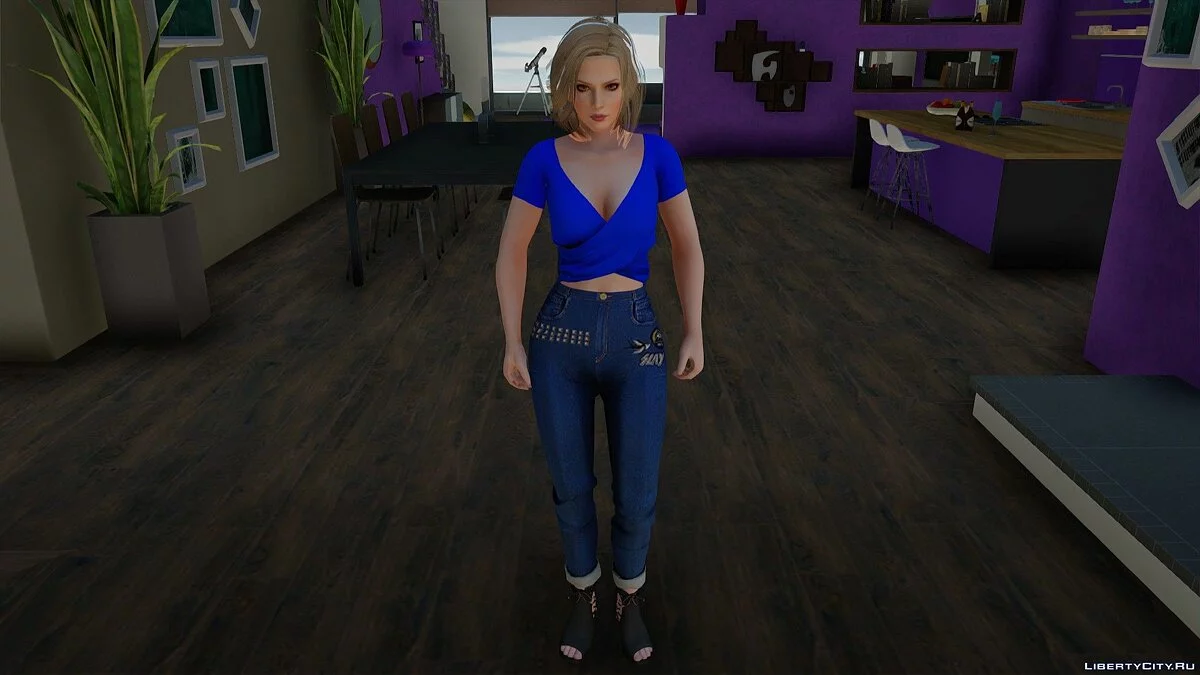 Кристи в повседневной одежде v6 / GTA San Andreas