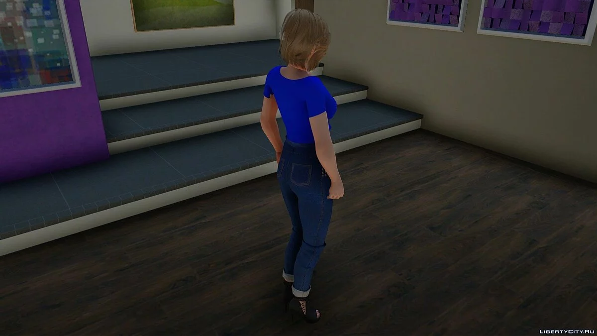 Кристи в повседневной одежде v6 / GTA San Andreas