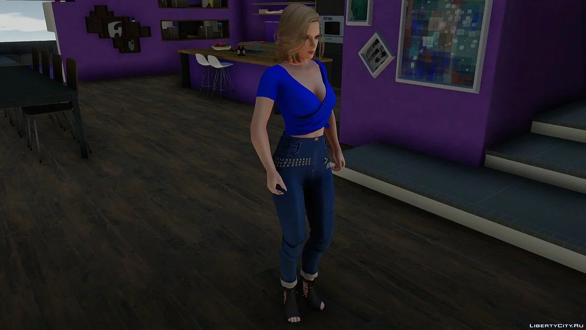 Кристи в повседневной одежде v6 / GTA San Andreas