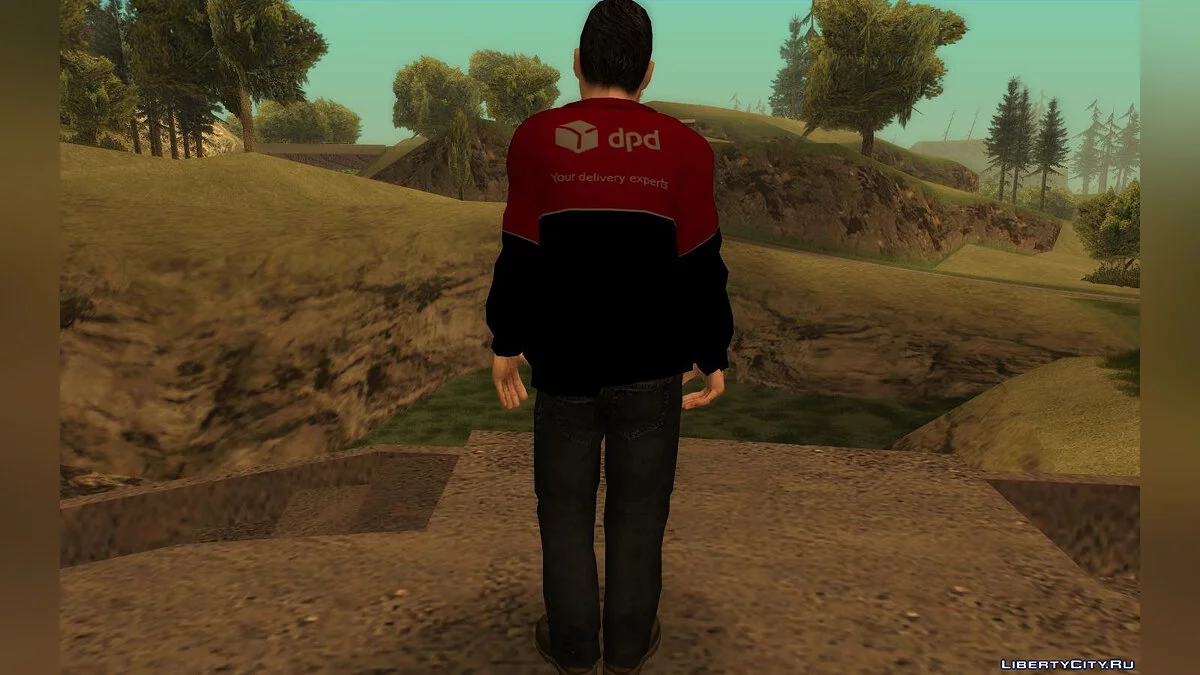 Курьер DPD / GTA San Andreas