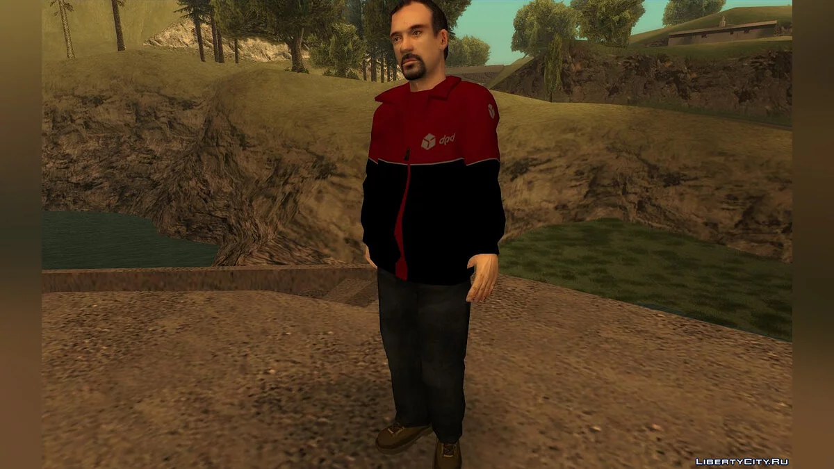 Курьер DPD / GTA San Andreas