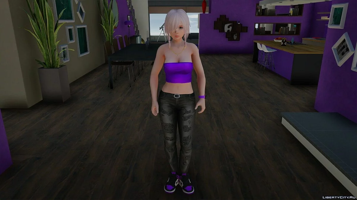 Луна в повседневной одежде / GTA San Andreas