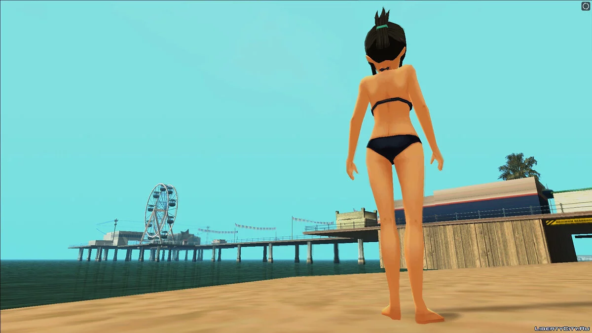 Мио Акияма в купальнике / GTA San Andreas