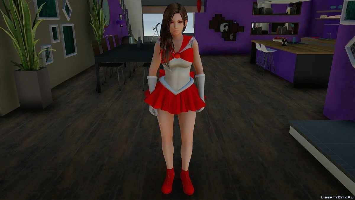 Мэй Ширануи Sailor Mars / GTA San Andreas