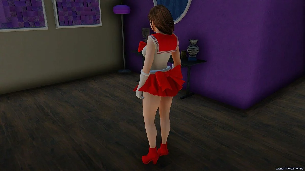 Мэй Ширануи Sailor Mars / GTA San Andreas