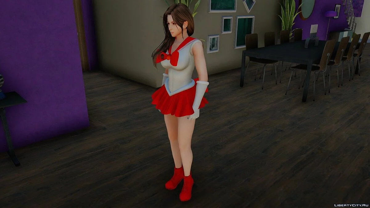 Мэй Ширануи Sailor Mars / GTA San Andreas