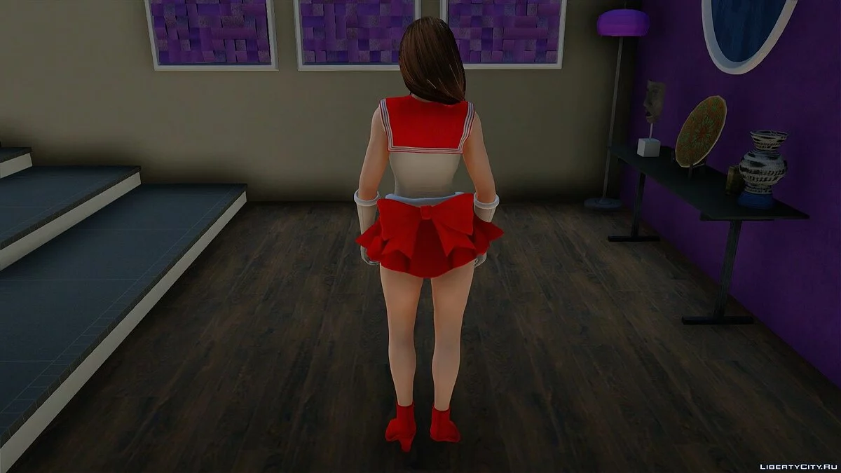 Мэй Ширануи Sailor Mars / GTA San Andreas