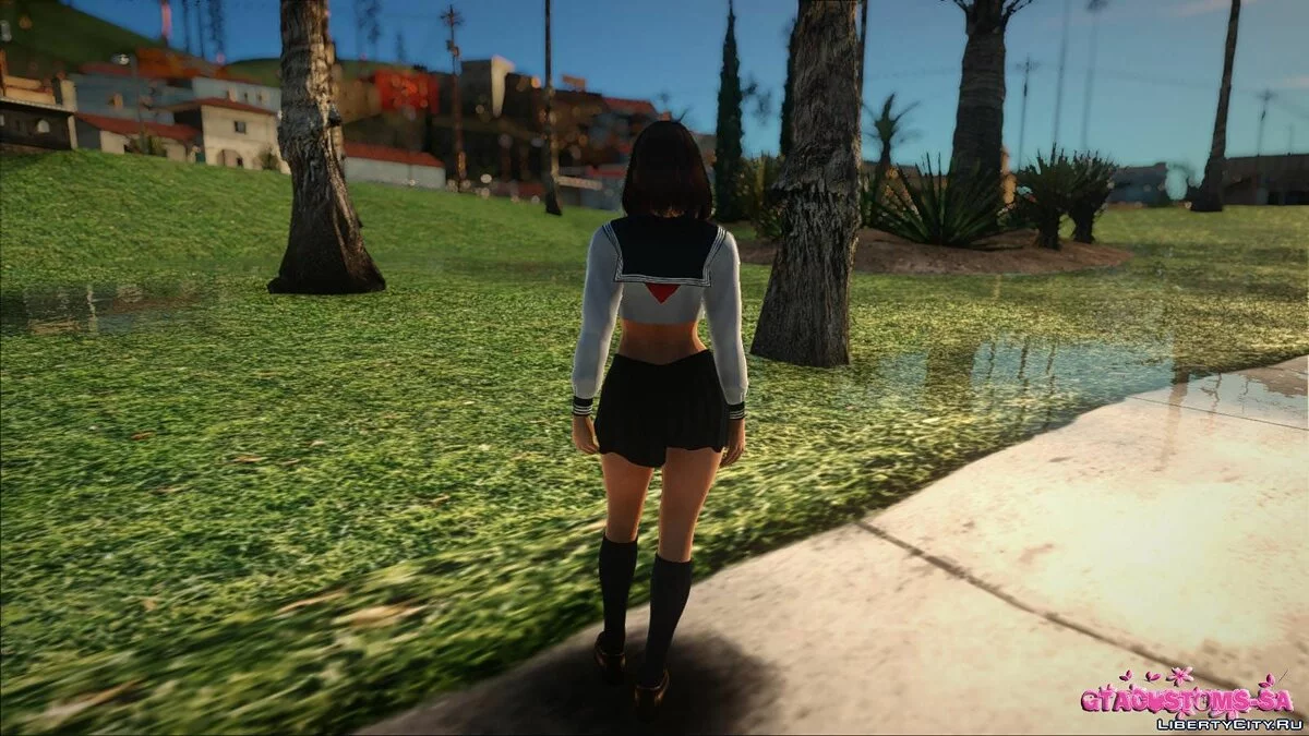 Мэй Ширануи школьница / GTA San Andreas