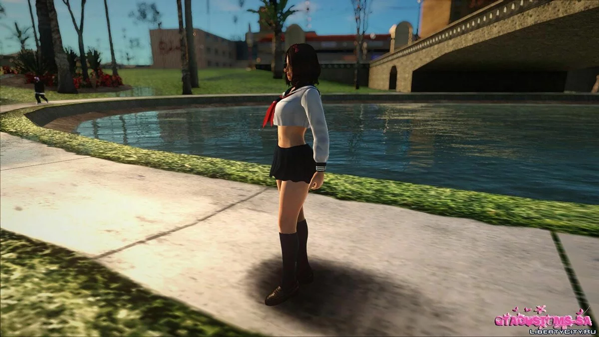 Мэй Ширануи школьница / GTA San Andreas