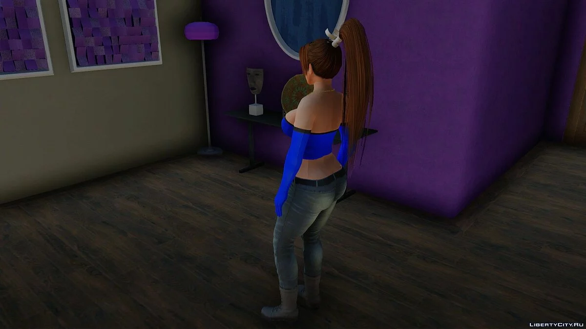 Мэй Ширануи в повседневной одежде / GTA San Andreas
