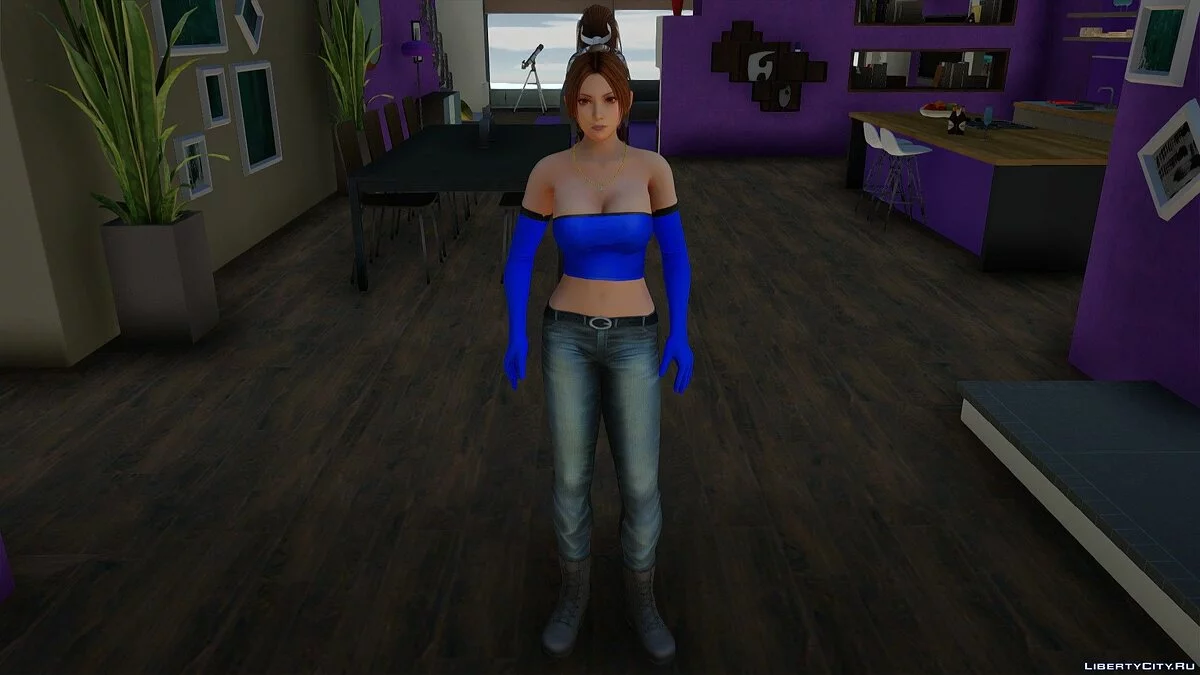 Мэй Ширануи в повседневной одежде / GTA San Andreas