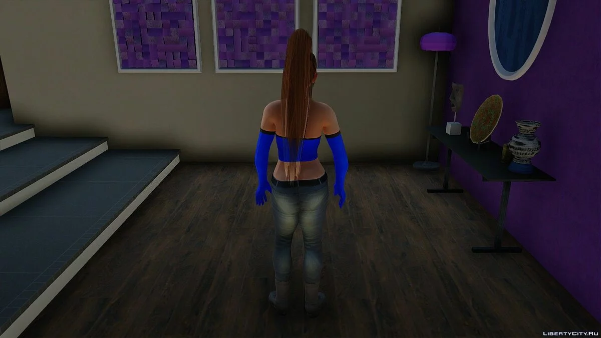 Мэй Ширануи в повседневной одежде / GTA San Andreas
