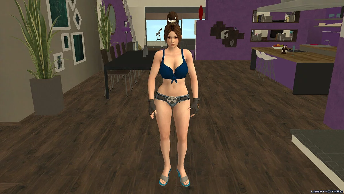 Мэй Ширануи в шортах / GTA San Andreas