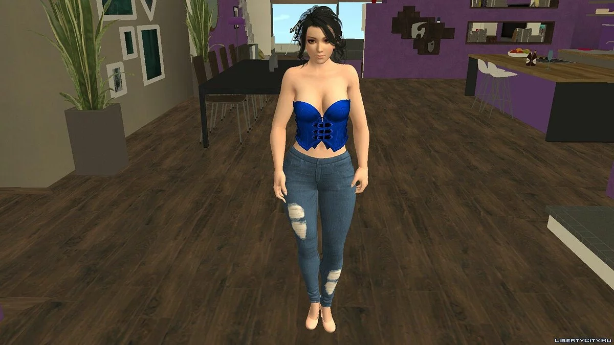 Момиджи в повседневной одежде / GTA San Andreas