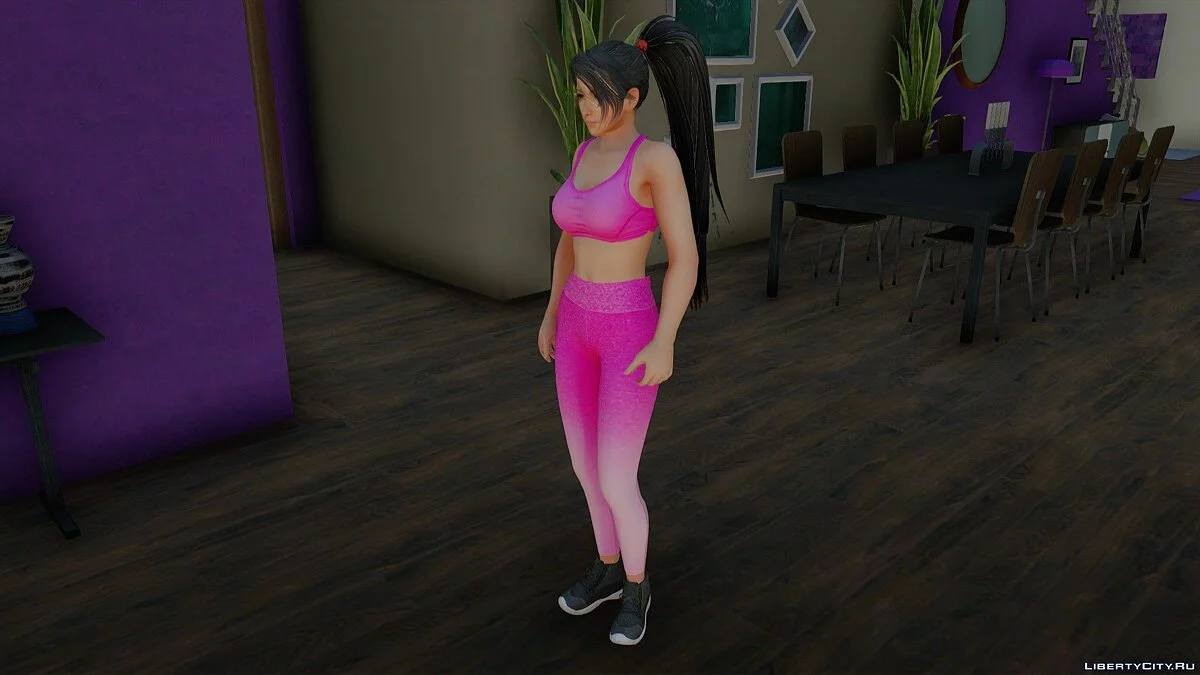 Момиджи в спортивной одежде / GTA San Andreas