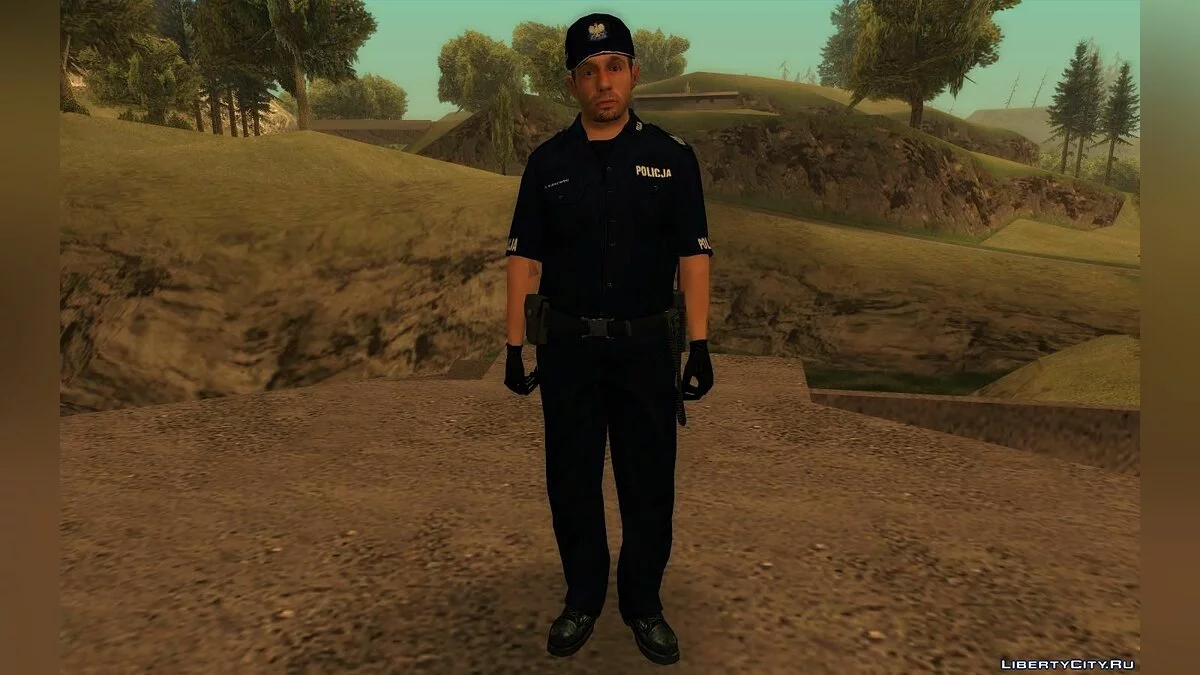 Полиция Польши / GTA San Andreas
