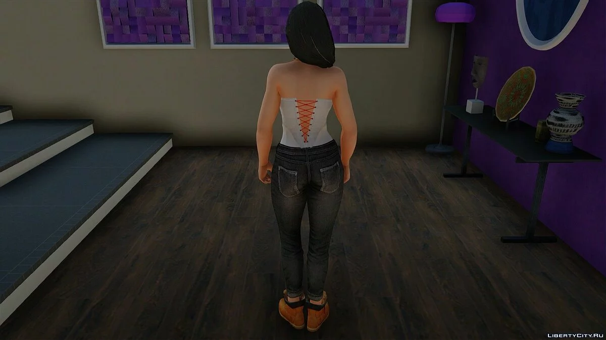 Тамаки в повседневной одежде v6 / GTA San Andreas