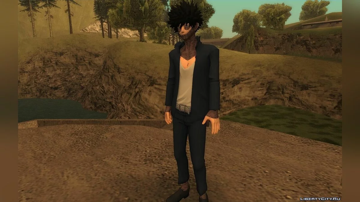 Тойя Тодороки (Даби) из My Hero Academia / GTA San Andreas