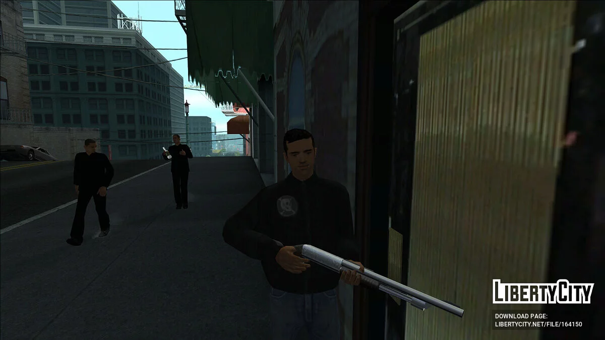 Замена Си-Джея на Клода из GTA 3 / GTA San Andreas