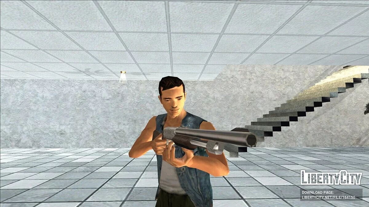Замена Си-Джея на Клода из GTA 3 / GTA San Andreas