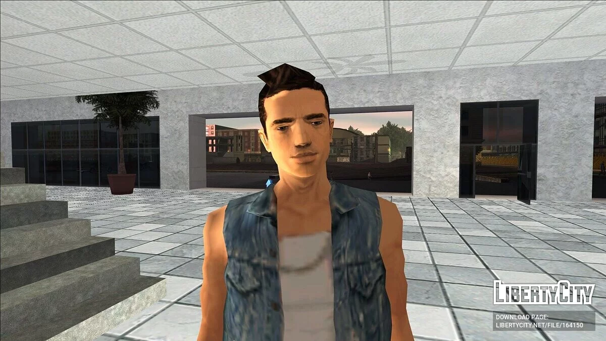 Замена Си-Джея на Клода из GTA 3 / GTA San Andreas